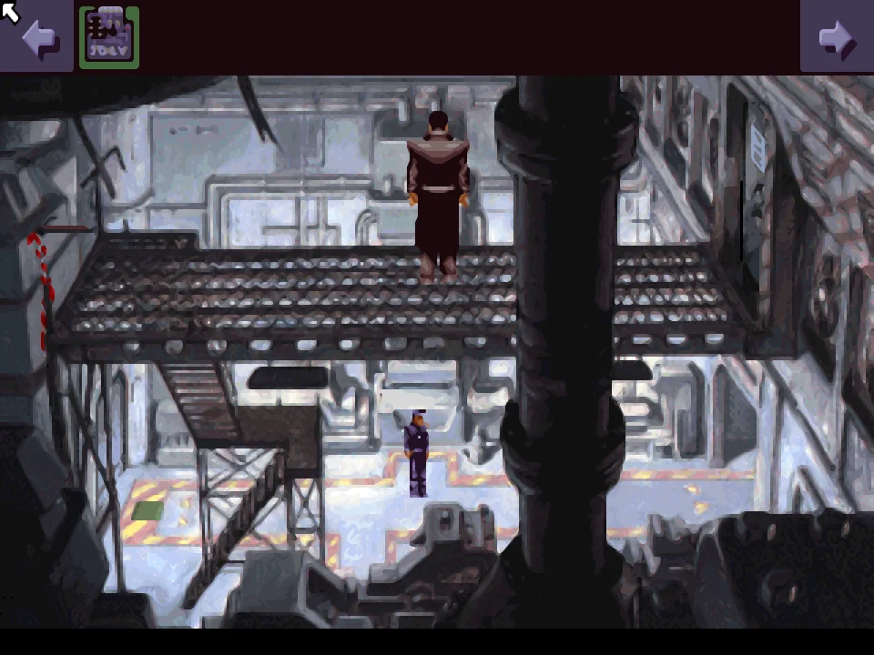 Beneath a Steel Sky in ScummVM